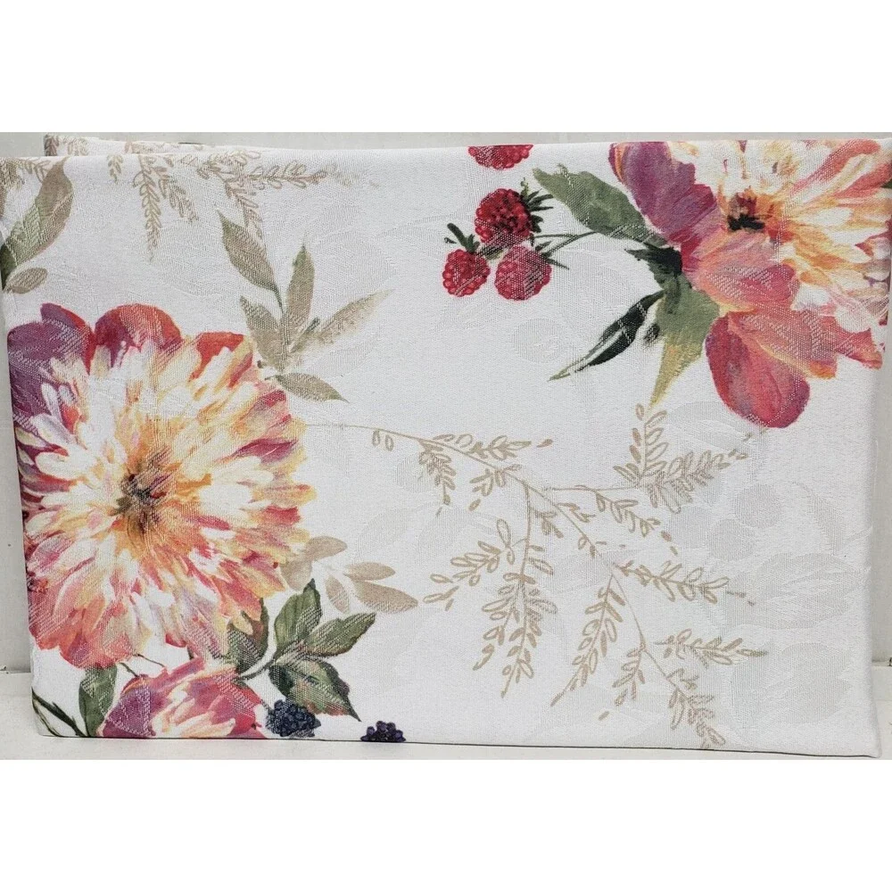 Jacquard Printed Fabric Tablecloth,60